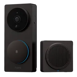 Aqara Smart Video Doorbell G4 - Zigbee 3.0 / WiFi 2.4Ghz - Matter over WiFi - Timbre de Video Inteligente - IA recon...