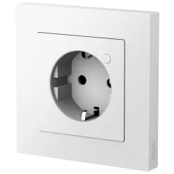 Aqara Enchufe Pared H2 - Zigbee 3.0 - Matter over Zigbee - Protección contra alto voltaje - Monitor de consumo / Temp...