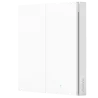 Aqara Interruptor Inalámbrico H1 Doble - Zigbee 3.0 - Requiere AQARA HUB - 7 Acciones Configurables - Larga duració...