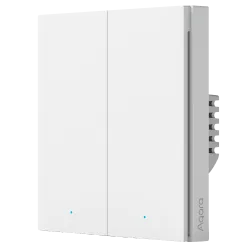 Aqara Interruptor Inteligente de Pared H1 - Zigbee 3.0 - Requiere AQARA HUB - Con Neutro / Protección contra alto vo...