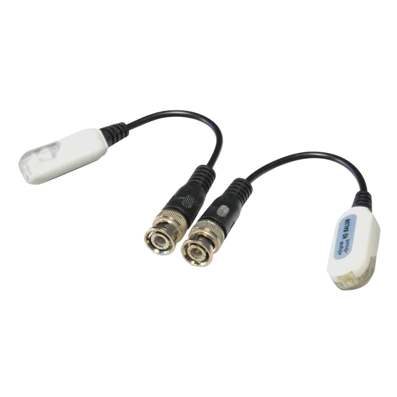 Transceptor pasivo por par trenzado SAFIRE - Optimizado para HDTVI / HDCVI / AHD - 1 canal de vídeo - Pasivo, conecto...