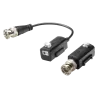Transceptor pasivo por par trenzado SAFIRE - 4 en 1 (HDTVI HDCVI AHD CVBS) - 1 canal de vídeo - Pasivo, conector de 2...