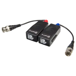 Transceptor pasivo por par trenzado - 4N1 (HDTVI / HDCVI / AHD / CVBS) - 1 canal de vídeo - Pasivo, conector de 2 pin...
