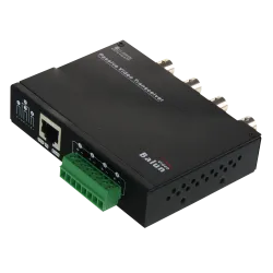 Video Balun para HDTVI / HDCVI / AHD /CVBS - 4 canales pasivos - Incluye 4 BA612P-HAC - Conexión BNC y RJ45 - Alcance...
