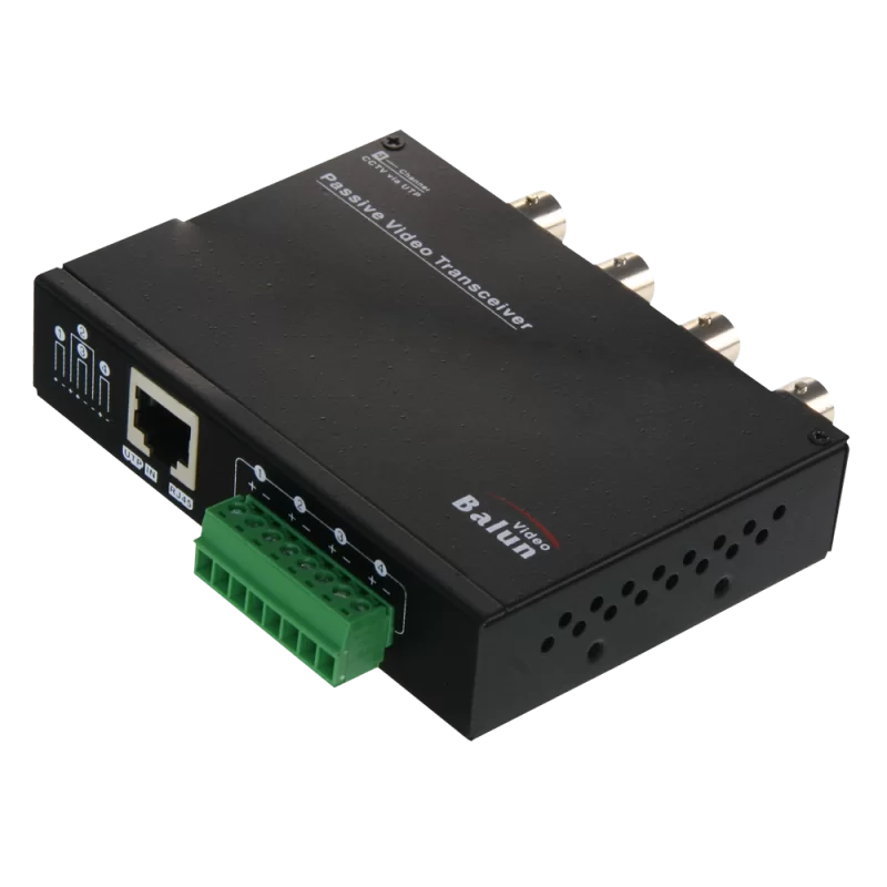 Video Balun para HDTVI / HDCVI / AHD /CVBS - 4 canales pasivos - Incluye 4 BA612P-HAC - Conexión BNC y RJ45 - Alcance... Video Balun para HDTVI / HDCVI / AHD /CVBS - 4 canales pasivos - Incluye 4 BA612P-HAC - Conexión BNC y RJ45 - Alcance...