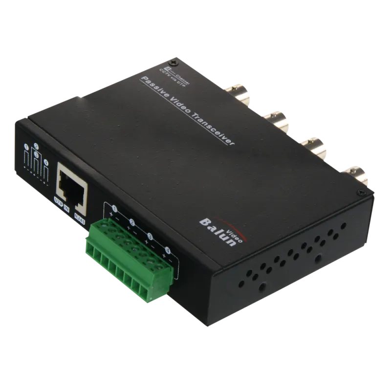 Video Balun para HDTVI / HDCVI / AHD /CVBS - 4 canales pasivos - Incluye 4 BA612P-HAC - Conexión BNC y RJ45 - Alcance... Video Balun para HDTVI / HDCVI / AHD /CVBS - 4 canales pasivos - Incluye 4 BA612P-HAC - Conexión BNC y RJ45 - Alcance...