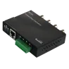Video Balun para HDTVI / HDCVI / AHD /CVBS - 4 canales pasivos - Incluye 4 BA612P-HAC - Conexión BNC y RJ45 - Alcance...
