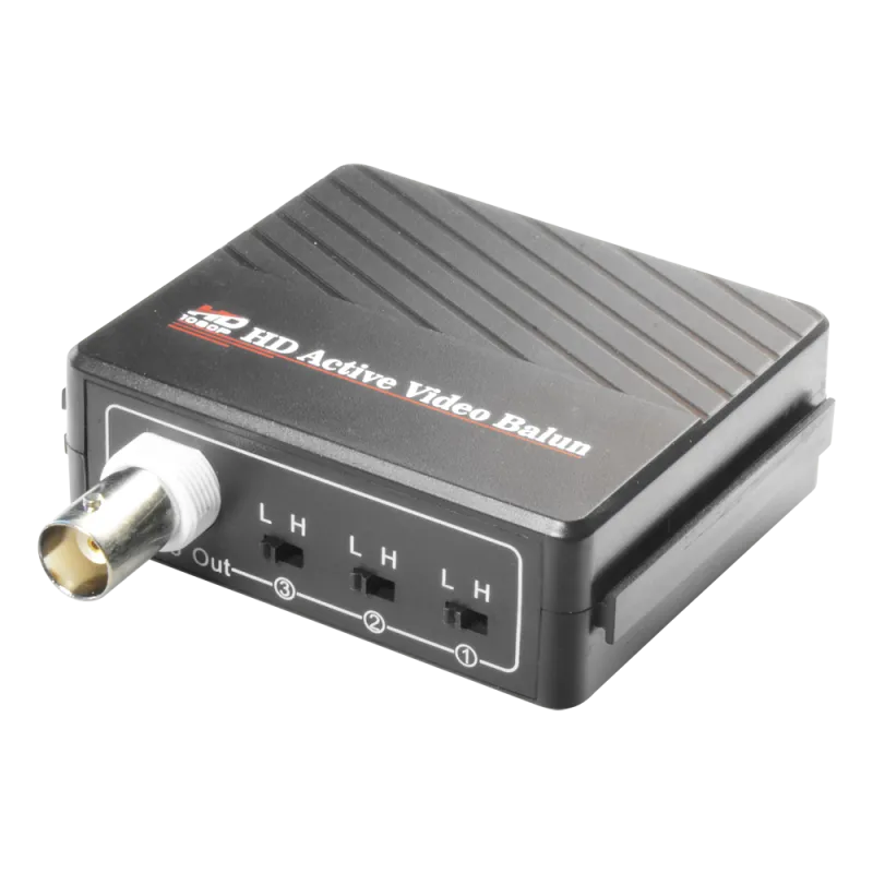 Transceptor activo - Optimizado para HDTVI / HDCVI / AHD - 1 canal de vídeo - BNC/UTP 4 pines - Alcance: 400 ~ 700 m ...