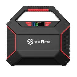 Batería recargable de lítio - Gran capacidad 155Wh - 1 salida AC 220V - 3 salidas 9~12V DC - 4 salidas USB (1 salida ...