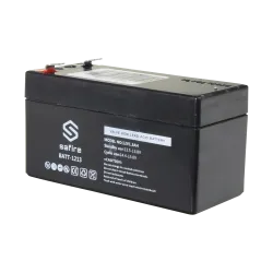 Batería recargable - Tecnología plomo ácido AGM - Voltaje 12 V - Capacidad 1.3 Ah - 58 x 97 x 65 mm / 540 g - Para re...