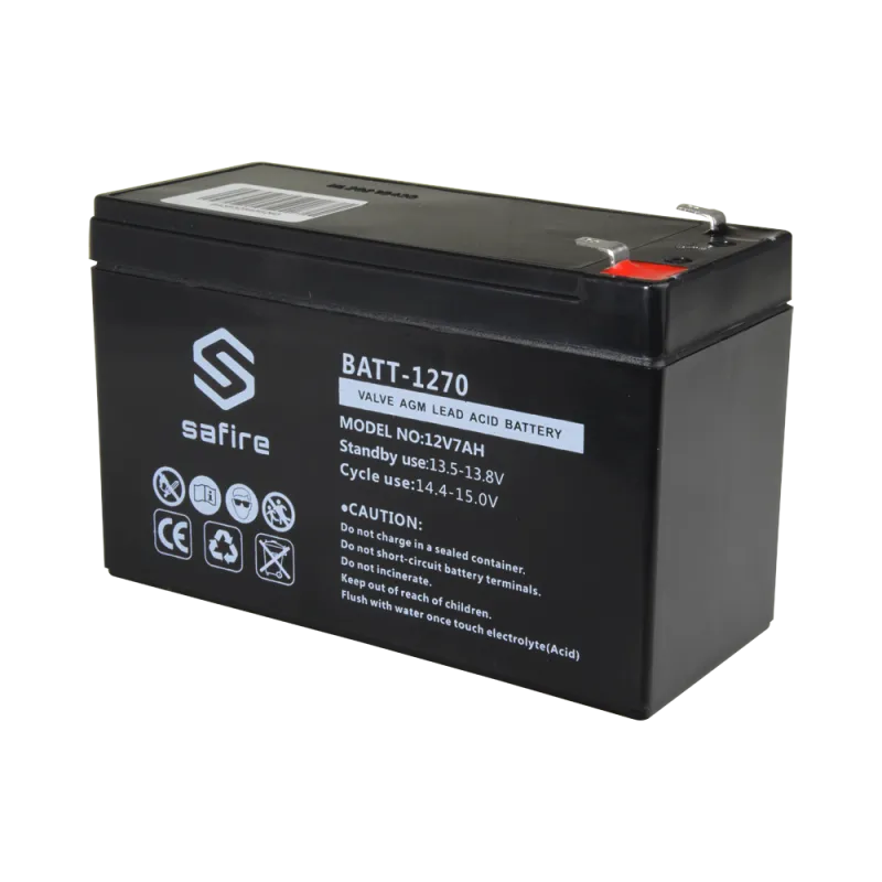 Batería recargable - Tecnología plomo ácido AGM - Voltaje 12 V - Capacidad 7.0 Ah - 93.5 x 151 x 65 mm / 2100 g - Par...