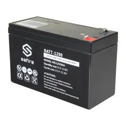 Batería recargable - Tecnología plomo ácido AGM - Voltaje 12 V - Capacidad 9.0 Ah - 100 x 151 x 65 mm / 2570 g - Para...