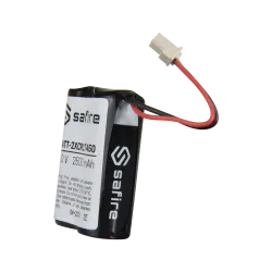 Safire - Pack de pilas CR17450 / 4/5A / CR8L - En retráctil con conector Molex 5284 - Voltaje 6 V / Litio - Capacidad...