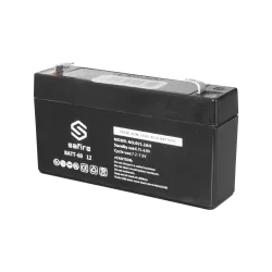 Batería recargable - Tecnología plomo ácido AGM - Voltaje 6 V - Capacidad 1.2 Ah - 58 x 97 x 24 mm / 290 g - Para res...