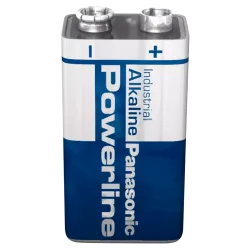 Panasonic - Pila PP3 / 6LR61 - Voltaje 9.0 V - Alcalina - Capacidad nominal 510 mAh - Compatible con productos del ca...