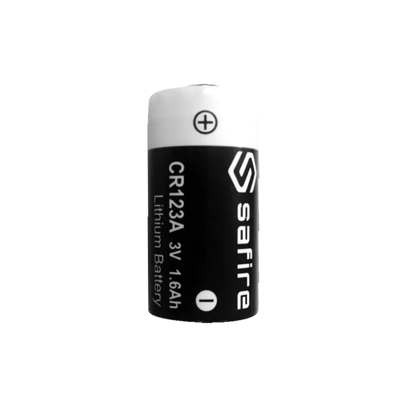Safire - Pila CR123A - Voltaje 3.0 V - Litio - Capacidad nominal 1600 mAh - Compatible con productos del catálogo