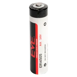 EVE - Pila AA / ER14505 - Voltaje 3.6 V - Litio - Capacidad nominal 2600 mAh - Compatible con productos del catálogo