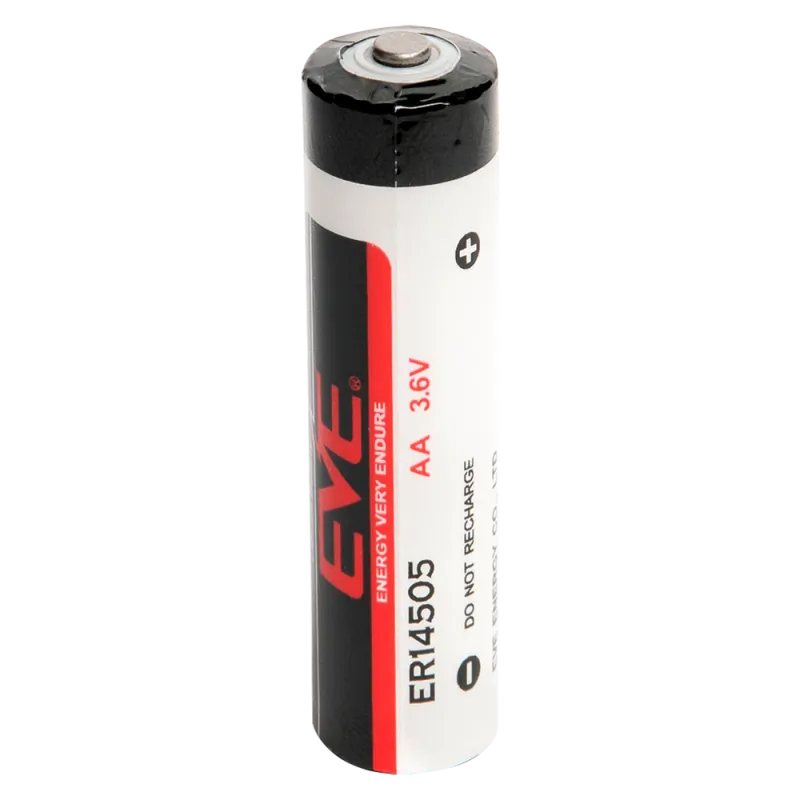 EVE - Pila AA / ER14505 - Voltaje 3.6 V - Litio - Capacidad nominal 2600 mAh - Compatible con productos del catálogo