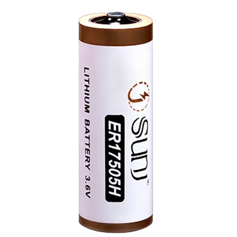 Pila ER17505H - Voltaje 3.6 V - Litio - Capacidad nominal 3600 mAh - Compatible con productos del catálogo