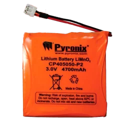 Batería de respaldo - Litio - Recargable - 3 V - 4700 mAh - Compatible con DELTABELL y XDH10TT1-WE