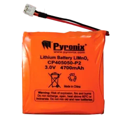 Batería de respaldo - Litio - Recargable - 3 V - 4700 mAh - Compatible con DELTABELL y XDH10TT1-WE