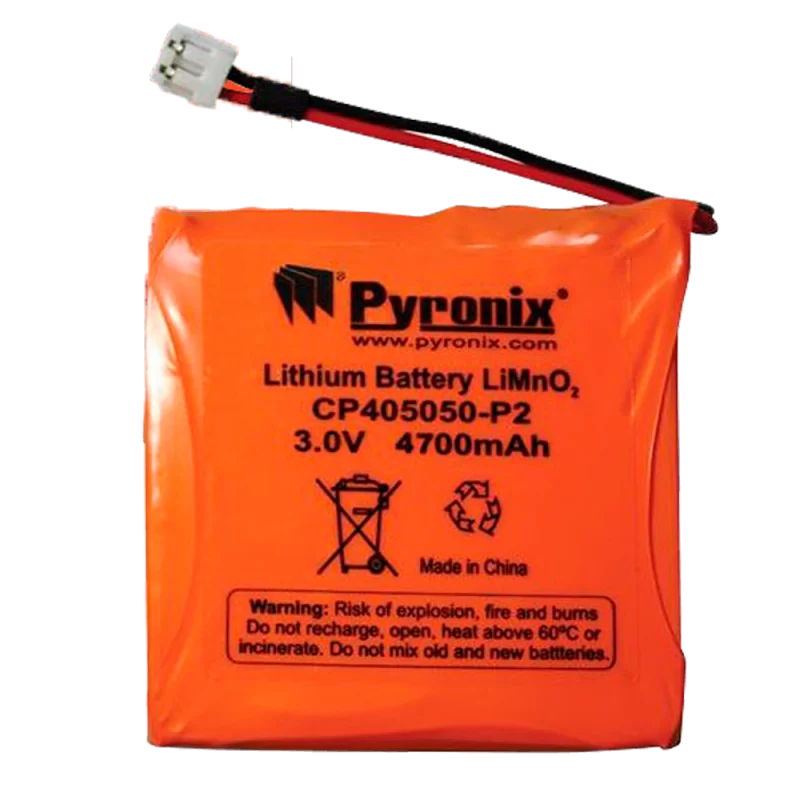 Batería de respaldo - Litio - Recargable - 3 V - 4700 mAh - Compatible con DELTABELL y XDH10TT1-WE