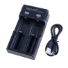 Cargador para baterías de Litio-ion 3.6-3.7V - 4.2V/1.0A - Detención automática de carga - Protección contra sobreca...
