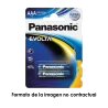 Panasonic - Pila AAA/LR03 - Pack de 2 - 1.5 V - Alcalina - Alta calidad