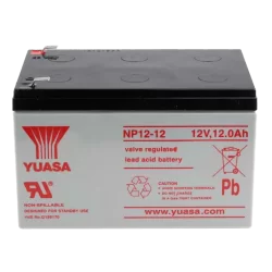 Yusa NP12-12 - Batería recargable - Tecnología plomo ácido AGM - Capacidad 12 Ah / 12 V - 98 x 151 x 97.5 / 4050 g - ...