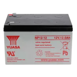 Yusa NP12-12 - Batería recargable - Tecnología plomo ácido AGM - Capacidad 12 Ah / 12 V - 98 x 151 x 97.5 / 4050 g - ...