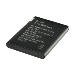 Batería de respaldo - Lítio - Recargable - 3.7 V - 900 mAh - Compatible con paneles de alarma