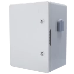 Armario de poliéster - Dimensiones exteriores 40x30x17 cm - Grado de protección IP65 - Filtro de ventilación - Carri...