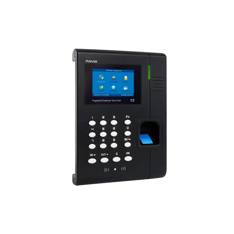 Control de presencia - Huella, tarjeta EM y PIN - 3.000 grabaciones | 100.000 registros - TCP/IP y USB - 128 x 64 LCD...