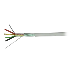 4 conductores de señal + 2 de alimentación - Conductor Cobre electrolítico flexible - Pantalla Aluminio poliéster+dre...