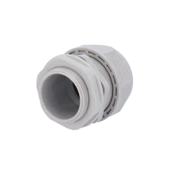 Racor impermeable - Plástico - Diámetro 24~32mm - IP68 - Color gris