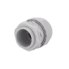 Racor impermeable - Plástico - Diámetro 24~32mm - IP68 - Color gris