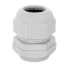 Racor impermeable - Plástico - Diámetro 12.5~18mm - IP68 - Color gris