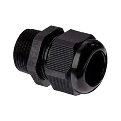 Racor impermeable - Plástico - Diámetro 13~18mm - IP68 - Color negro