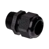Racor impermeable - Plástico - Diámetro 13~18mm - IP68 - Color negro