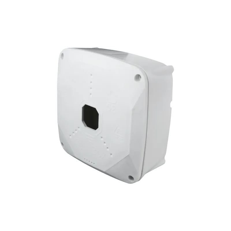 Caja de conexiones - Para cámaras domo - Apto para uso exterior - Instalación en techo o pared - Fabricada en plásti...