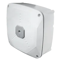 Caja de conexiones - Para cámaras domo - Doble sellado para exterior - Nivel de agua para correcto posicionamiento - ...