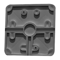Tapa de conexiones flexible para caja de soporte - Apto para uso exterior - Permite situar el paso interno de cablead...