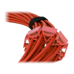 Organizador de cables - Diámetros permitidos 5~7.6 mm - Hasta 30 cables al mismo tiempo - Material flexible