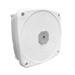 Caja de conexiones - Para cámaras domo y bullet - Doble sellado para exterior IP66 - Nivel de agua para correcto posi...