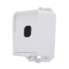 Caja de conexiones - Para cámaras domo - Apto para uso exterior - Fabricada en plástico - Color blanco