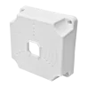 Caja de conexiones - Para cámaras domo y bullet - Apto para uso exterior - Instalación en techo o pared - Sellado com...