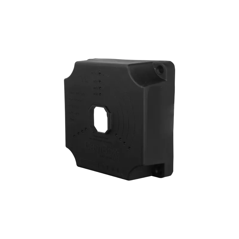 Caja de conexiones - Para cámaras domo y bullet - Apto para uso exterior - Instalación en techo o pared - Sellado co...