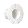 Soporte con doble anclaje para techo - Apto para uso en interior y exterior - Dimensiones de la base 101 (Ø) mm - Com...
