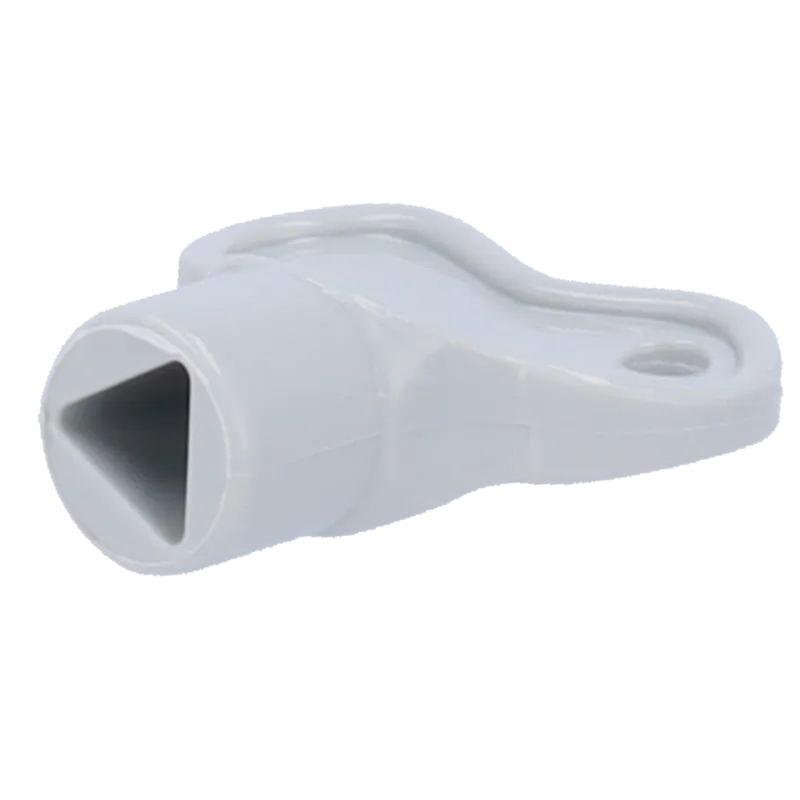 Llave triangular para armarios de poliéster - Compatible con BOX-403017-IP65 y BOX-403022-IP65 - Plástica