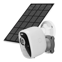 VicoHome Exterior 3Mpx Wifi a batería - Sensor PIR / Detección inteligente (nube) - Panel solar 3W / Batería 5000 mAh...